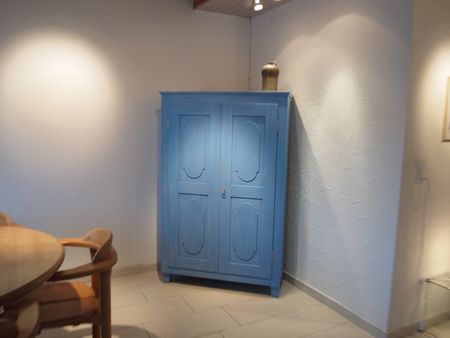 Schrank Tanne blau