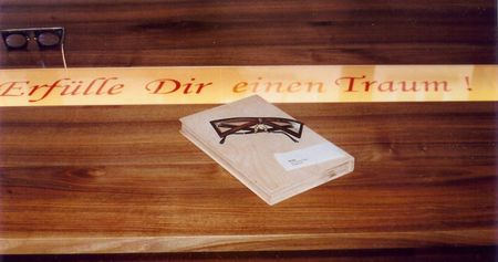 Glaseinlage zum selber gestalten